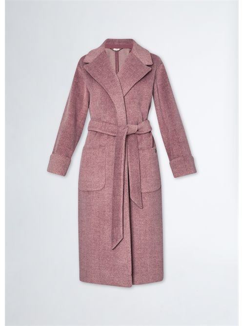 coat woman pink LIU JO | WF4251T2704/N9907